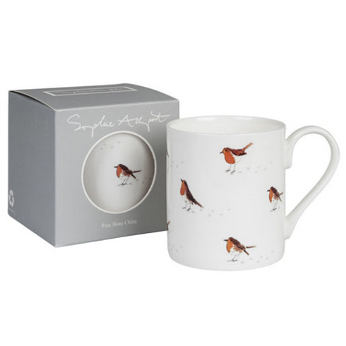 * Robin & Mistletoe Large Mug